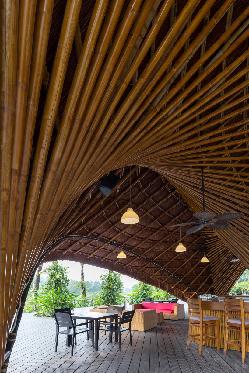 bambubuild bamboo flamingo pavilion