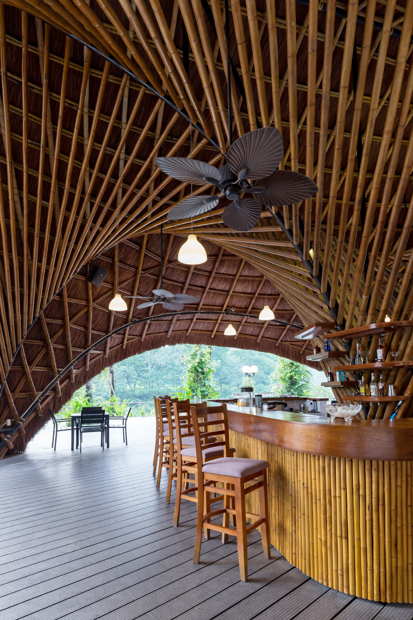 bambubuild bamboo flamingo pavilion