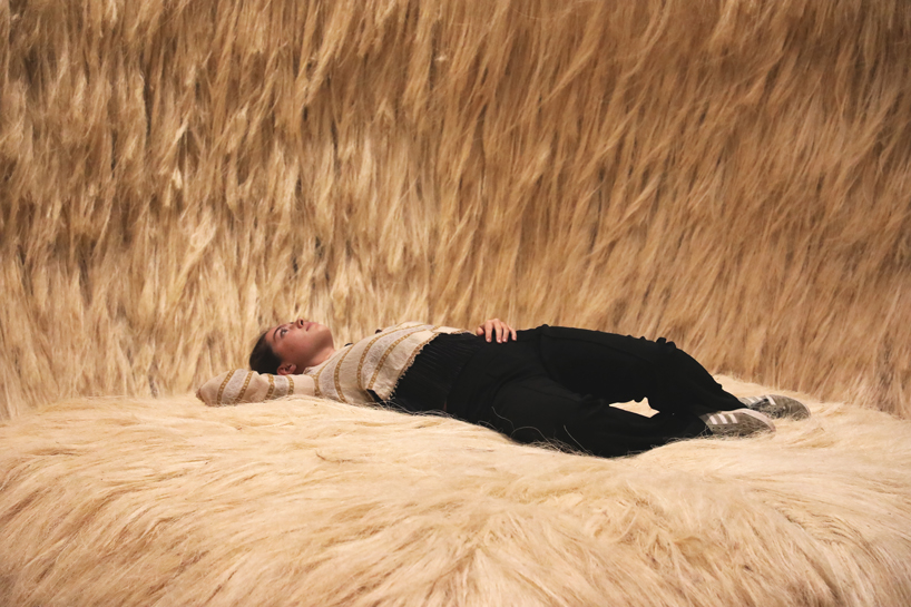 hairy giants protect a mexican oasis in fernando laposse's sisal sanctum for LDF citizenM sisal sanctum