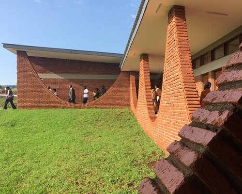NLÉ designs brick classrooms and dormitories for a boarding school in tanzania