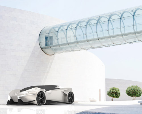 lamborghini + IED barcelona's cars of the future bring new functionality to the driving experience