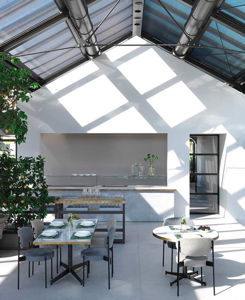 matteo thun unveils davines village, the house of sustainable beauty designboom