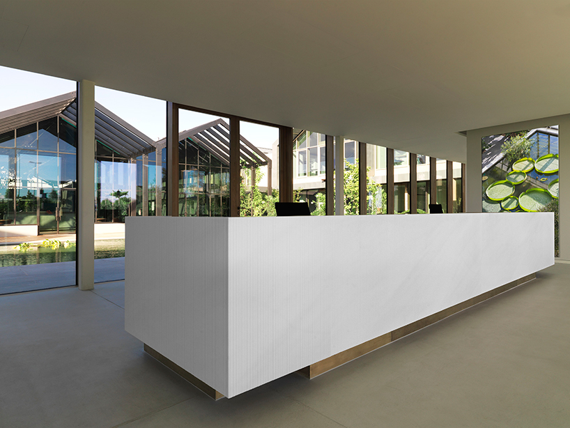 matteo thun unveils davines village, the house of sustainable beauty designboom