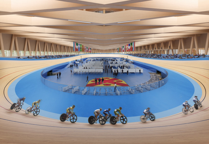 mecanoo velodrome luxembourg