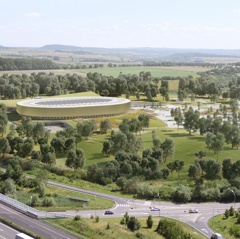 mecanoo velodrome luxembourg