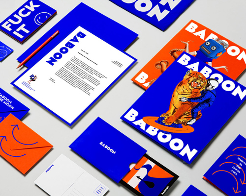 sagmeister & walsh devise 'irreverent' identity for start-up adventure brand BABOON