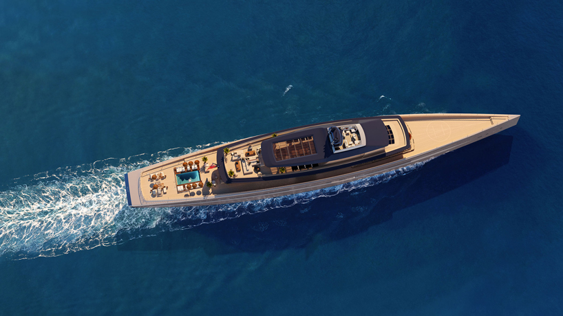 sinot's 115m superyacht concept presents the 'art of life' - 1