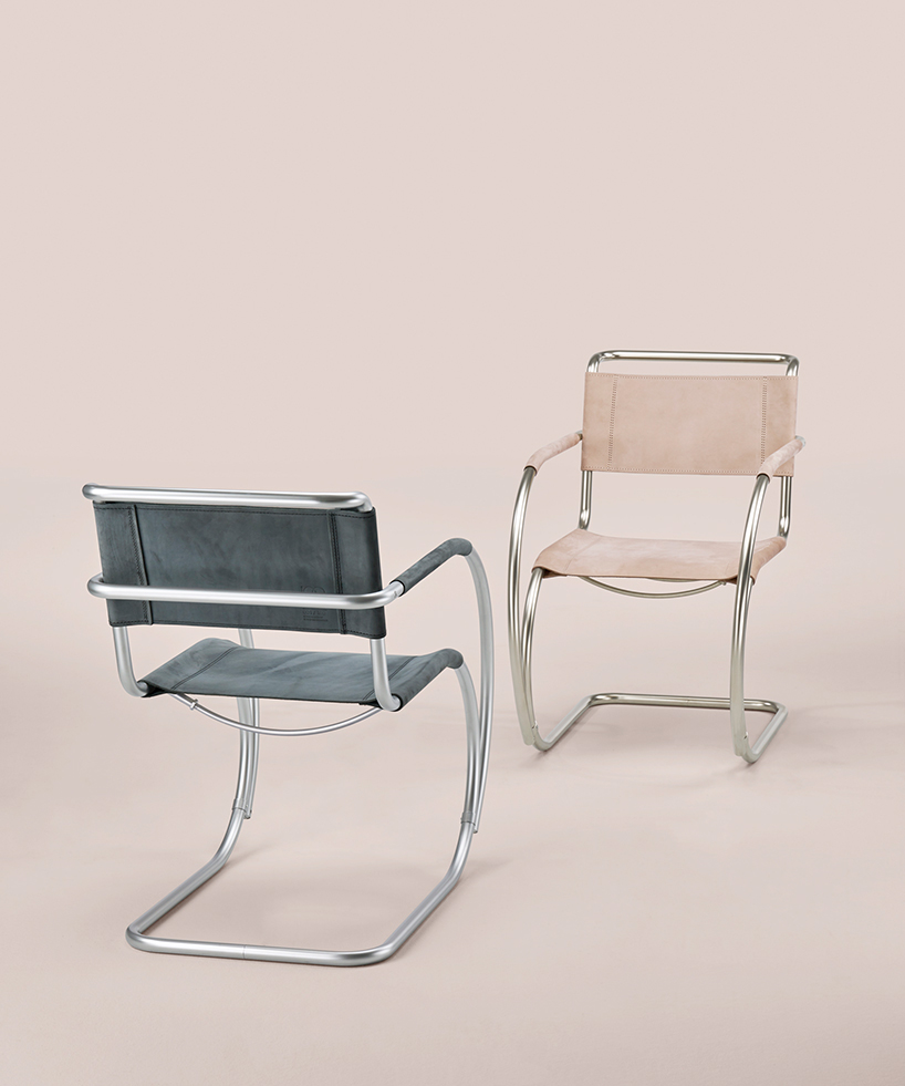 the bauhaus turns 100 and THONET celebrates with a limited edition chair by besau marguerre designboom