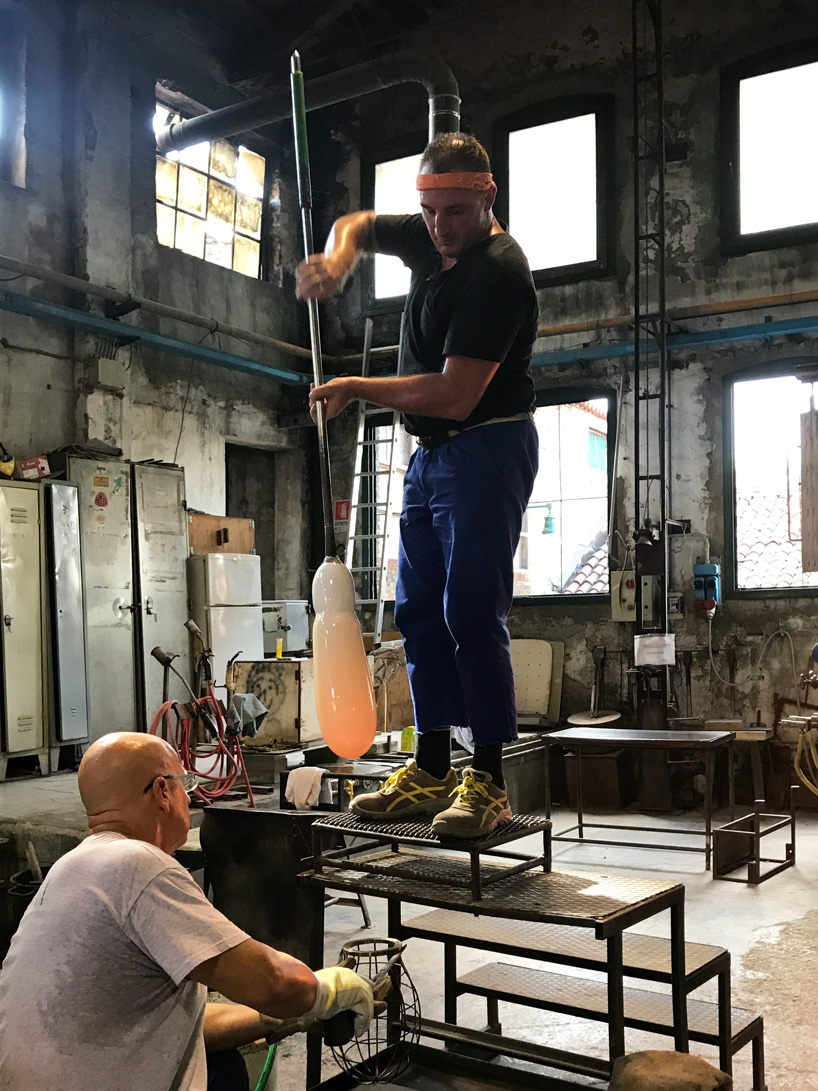  fabio novembre's muse for venini draws on the metaphysical art of giorgio de chirico