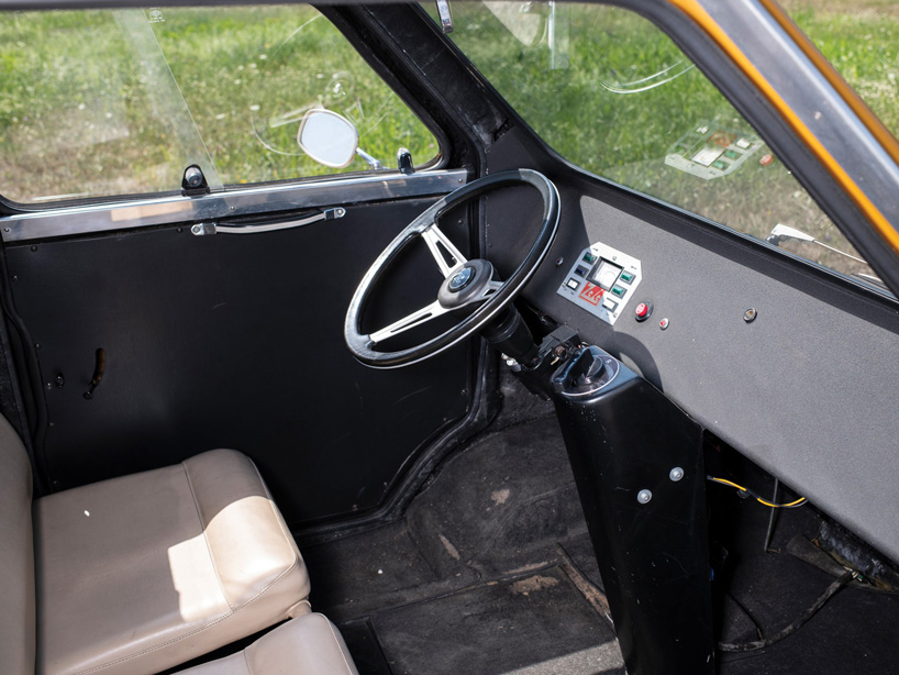 the all electric 1974 zagato zele was decades ahead of its time