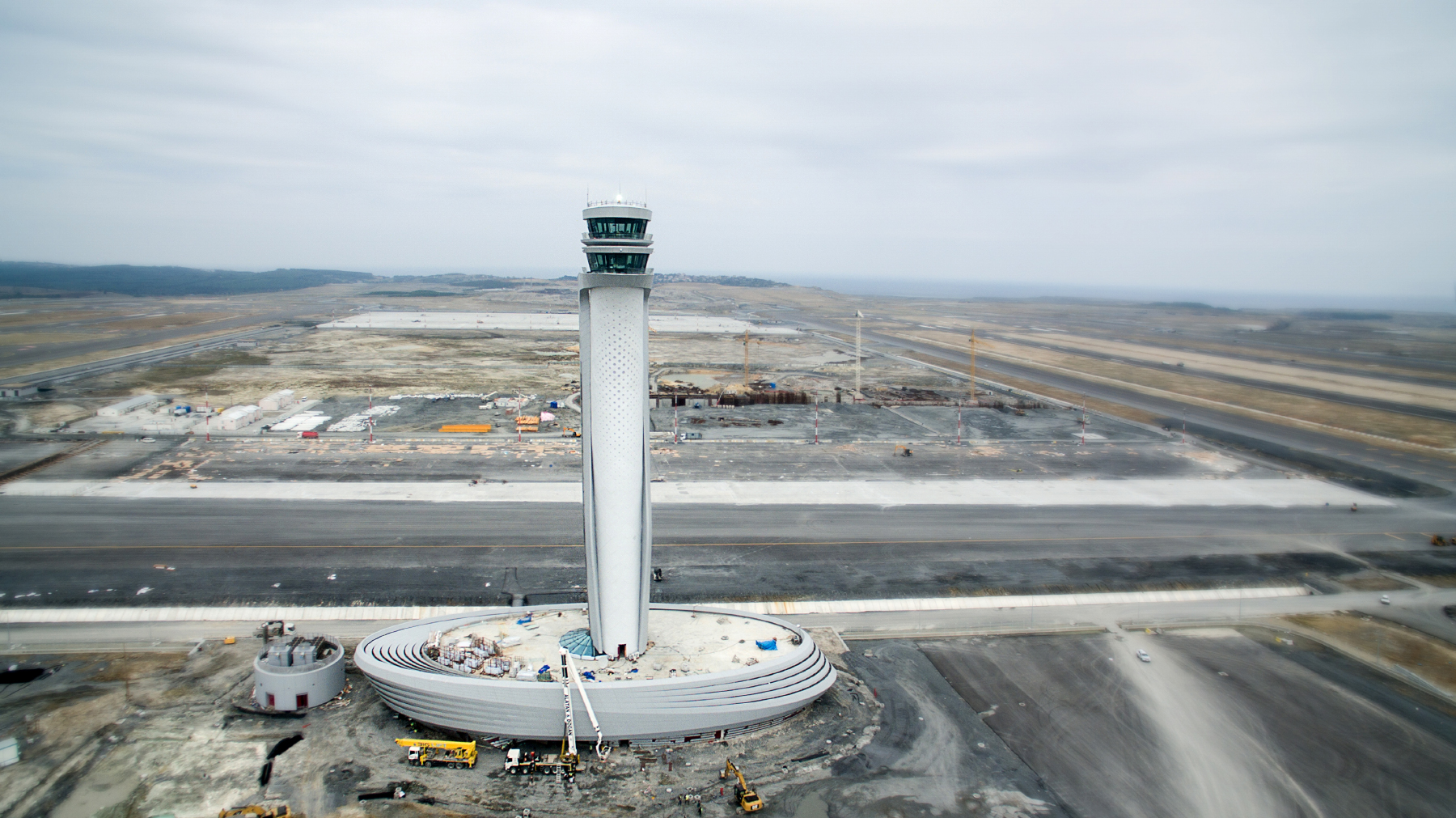 pininfarina air traffic control tower istanbul new airport