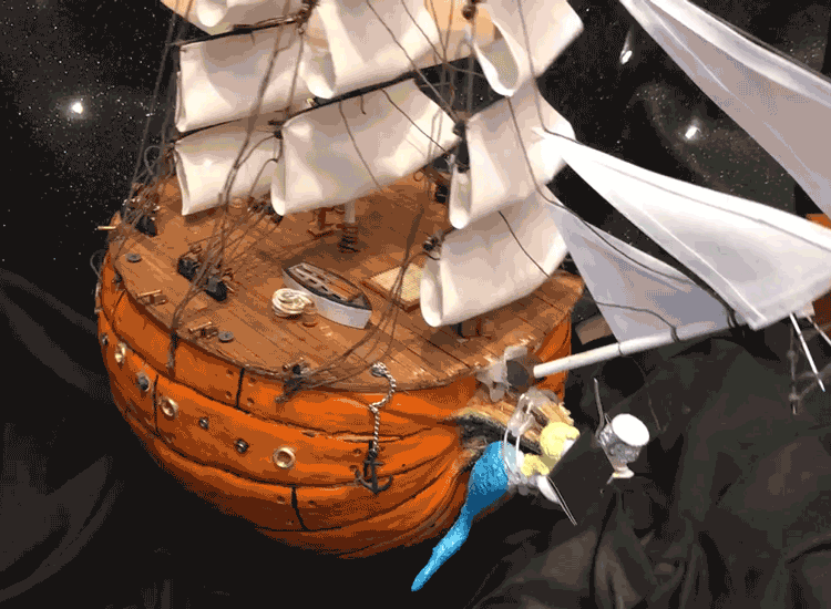 NASA pumpkin carving