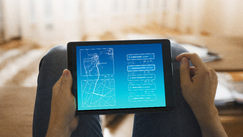 aprilli design studio's autonomous travel suite is a hotel room on wheels