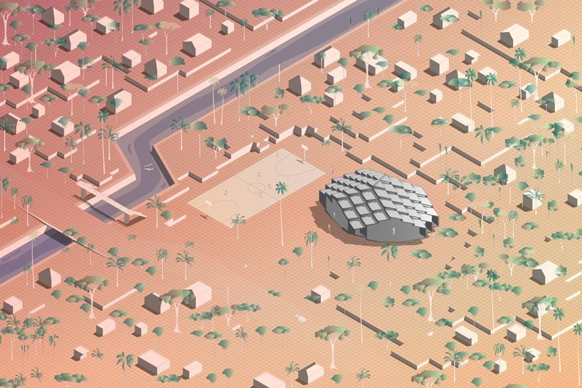 didier fiúza faustino builds community shelter pro bono for earthquake-struck mexican city