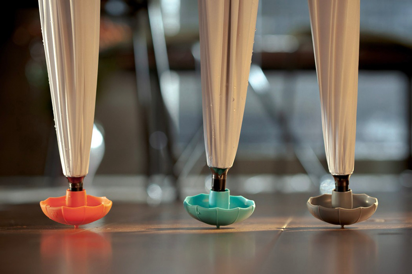 the driptip rain drainer is an umbrella designed for your umbrella