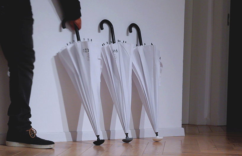 the driptip rain drainer is an umbrella designed for your umbrella