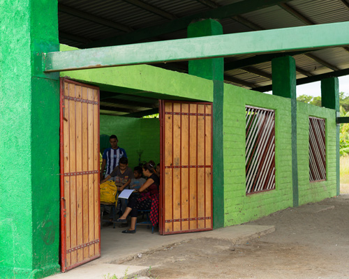 knitknot completes colorful low-cost school for a tiny nicaraguan village