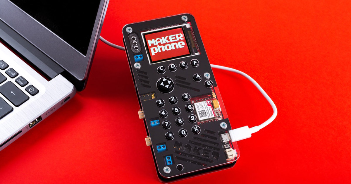DIY MAKERphone kit lets you build your own smartphone