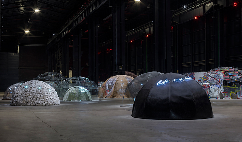 mario merz igloos hangarbicocca designboom