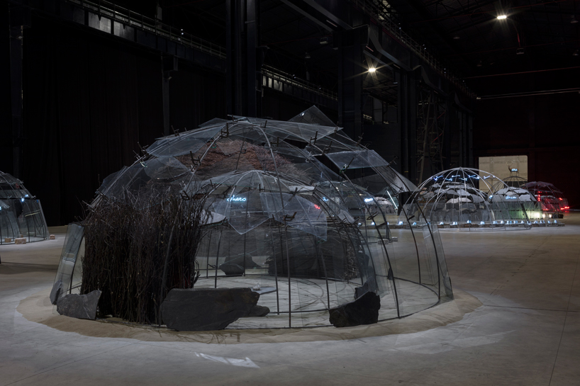 mario merz igloos hangarbicocca designboom
