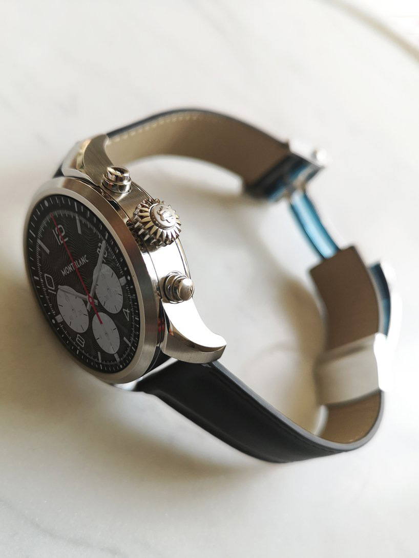 montblanc summit 2 smartwatch: amped-up tech but no less luxe