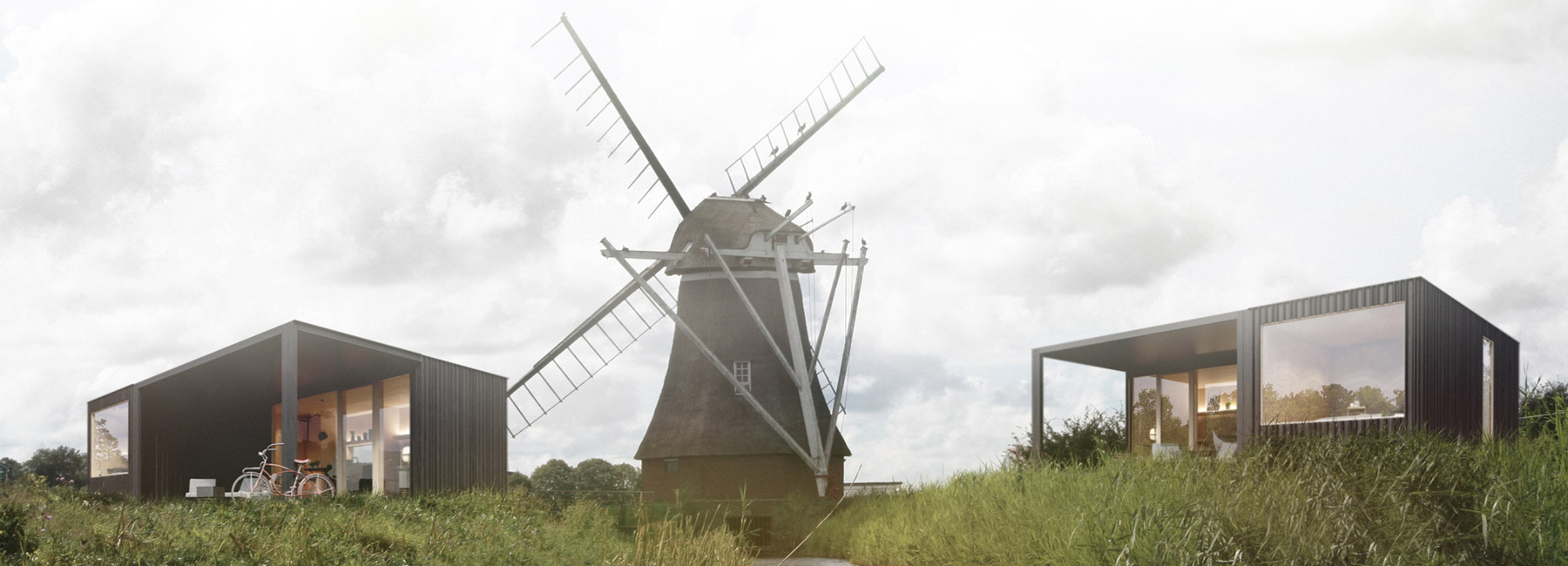 oikos houses, innovative modular mobile homes made of wood