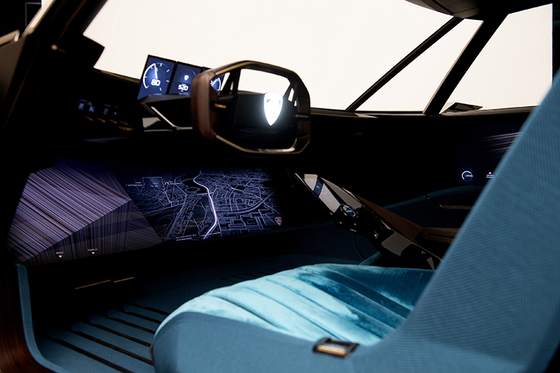 the peugeot e-LEGEND concept blends retro styling with autonomous driving designboom