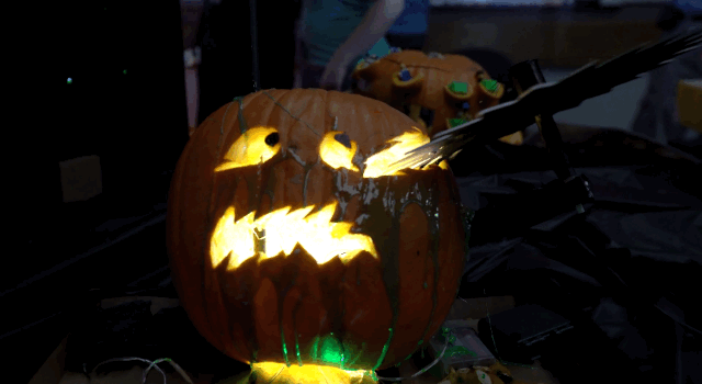 NASA pumpkin carving