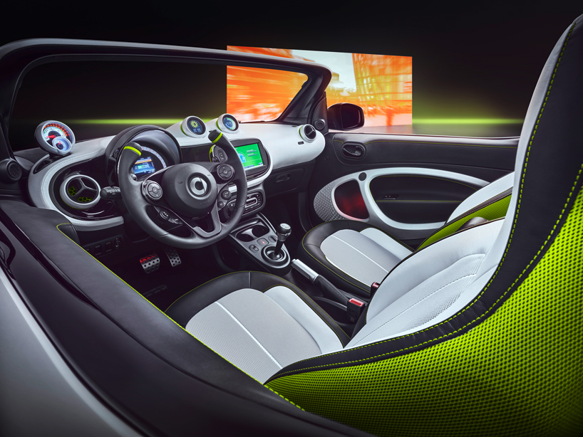 smart unveils its roofless forease urban EV concept