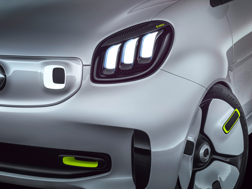 smart unveils its roofless forease urban EV concept