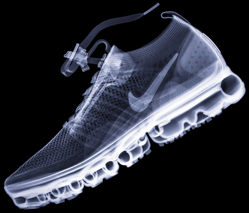favorite sneakers have been x-rayed 