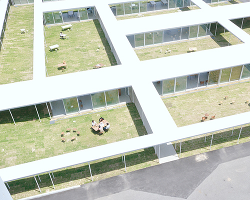 studio velocity maintains green space within gridded university center