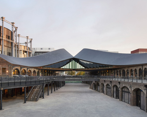 heatherwick studio's 'coal drops yard' shopping district opens in london