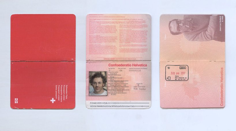 tom sachs issues swiss passports for 24 hours only during frieze week