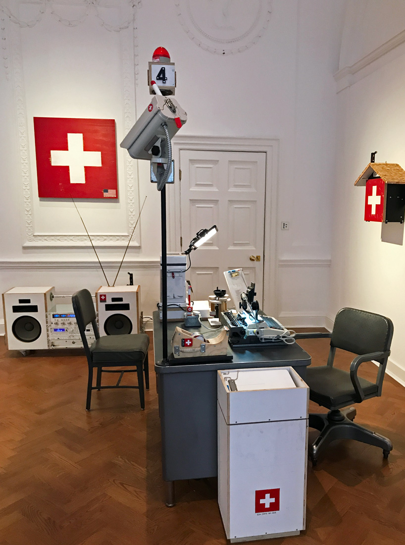 tom sachs issues swiss passports for 24 hours only during frieze week