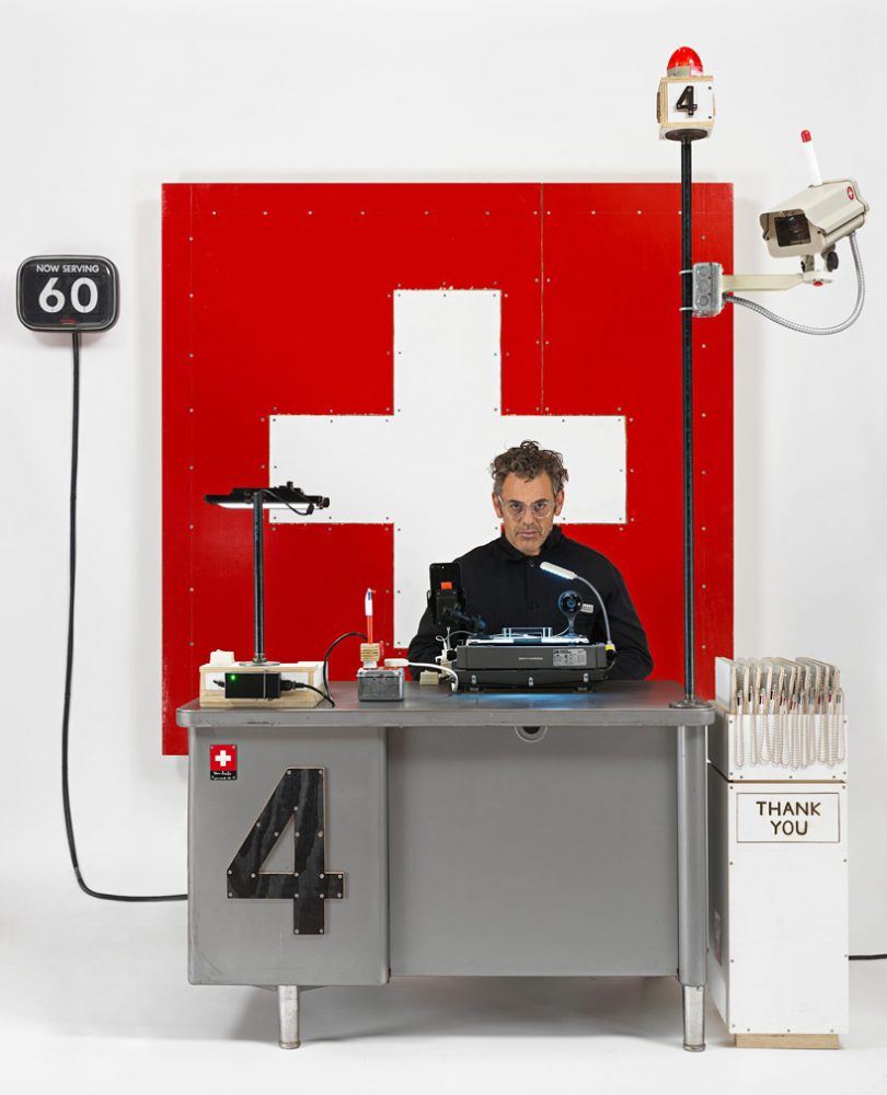 tom sachs issues swiss passports for 24 hours only during frieze week