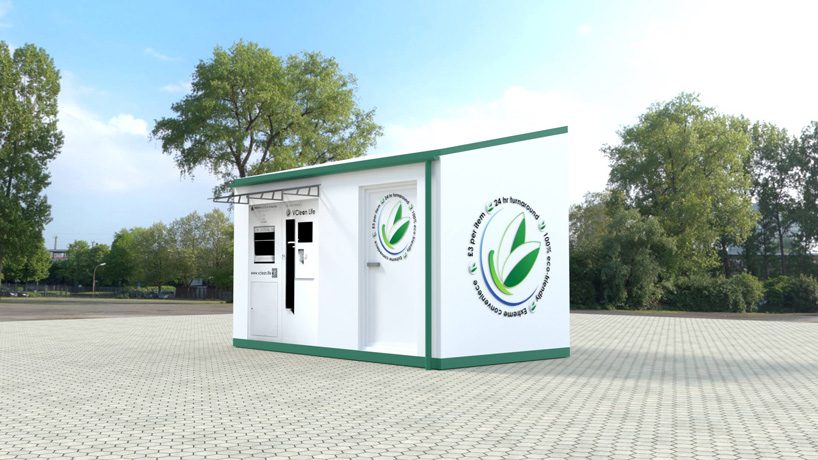 laundry vending machines around london come as alternative to standard dry-cleaning designboom
