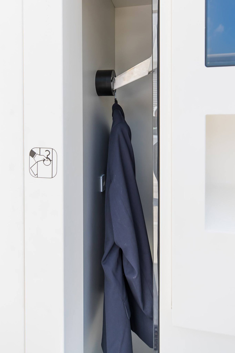 laundry vending machines around london come as alternative to standard dry-cleaning designboom