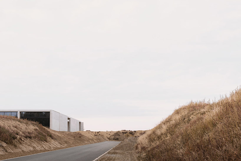 KAAN architecten's crematorium siesegem in belgium is a peaceful oasis for reminiscence designboom