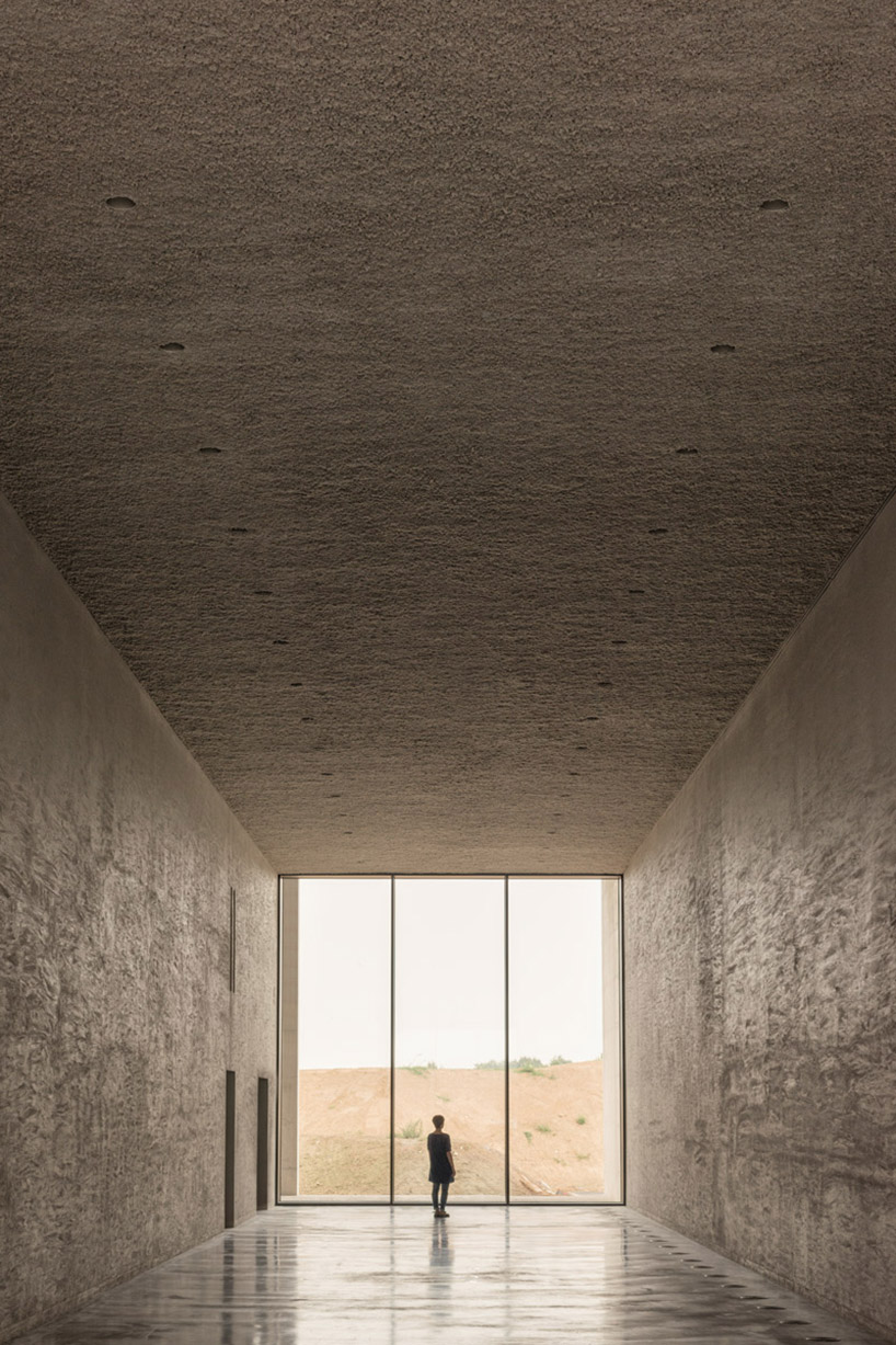 KAAN architecten's crematorium siesegem in belgium is a peaceful oasis for reminiscence designboom