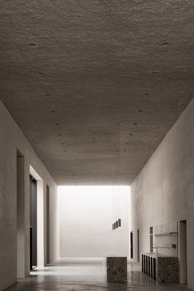 KAAN architecten's crematorium siesegem in belgium is a peaceful oasis for reminiscence designboom