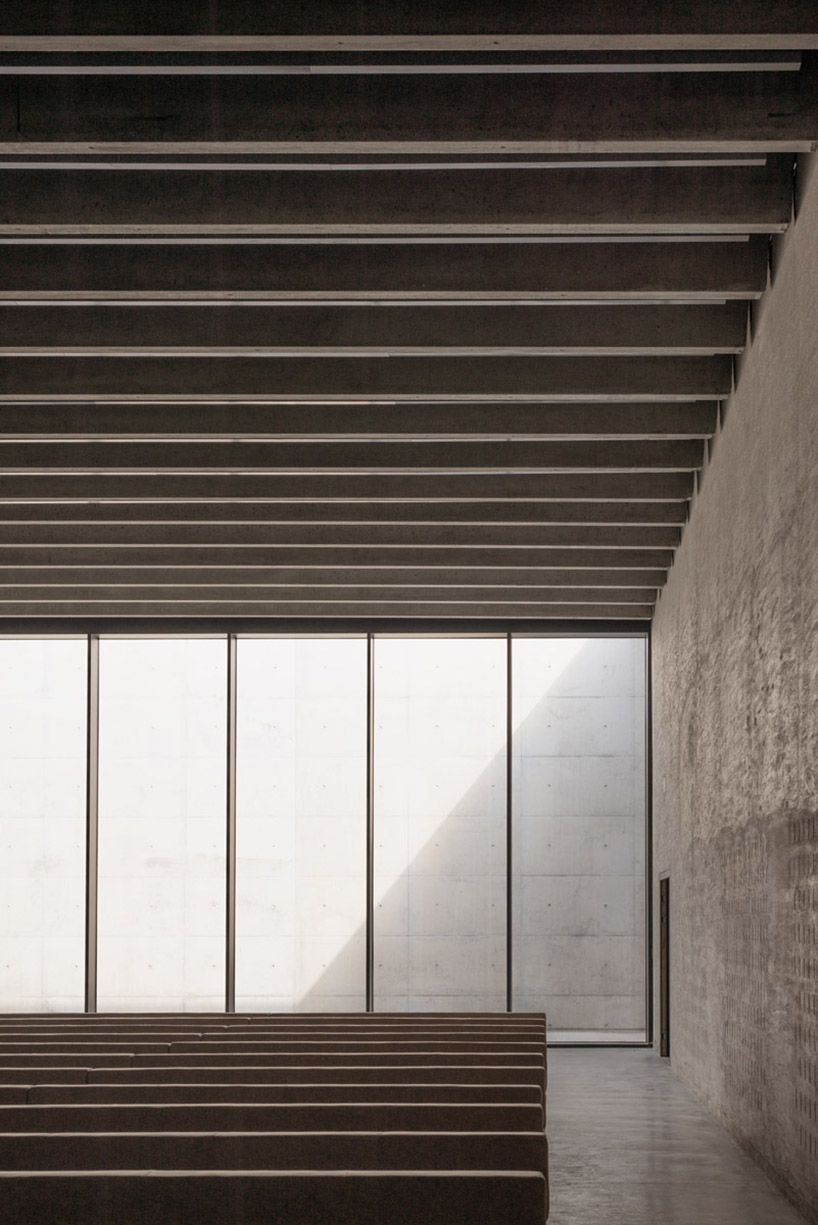KAAN architecten's crematorium siesegem in belgium is a peaceful oasis for reminiscence designboom