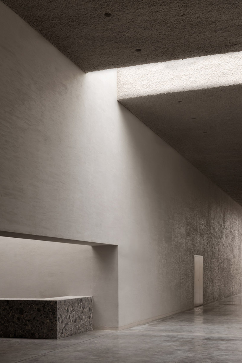 KAAN architecten's crematorium siesegem in belgium is a peaceful oasis for reminiscence designboom