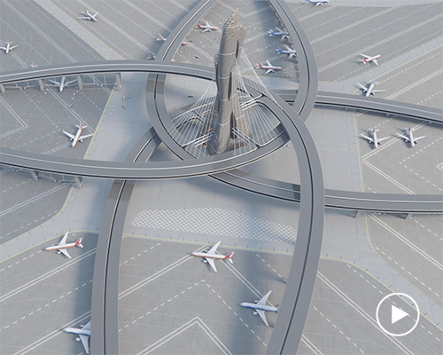 fentress architects helps students shape five 'airports of the future'