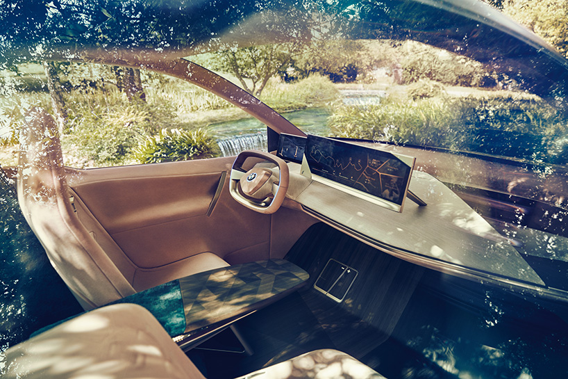 electric BMW vision iNEXT's shy tech turns interior into one touchscreen - 7