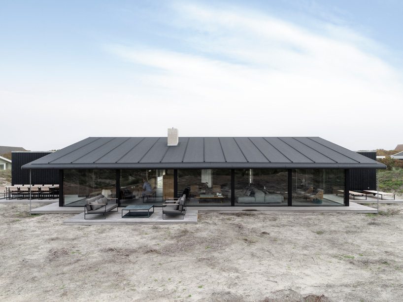 knud holscher builds residence in the danish island of fanø with interiors by staffan tollgard
