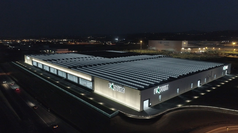 a quick look inside FLORIM's new factory in fiorano modenese, italy designboom
