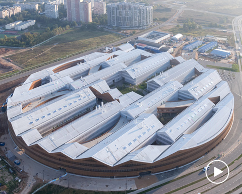 herzog & de meuron-designed university opens as part of moscow's skolkovo masterplan