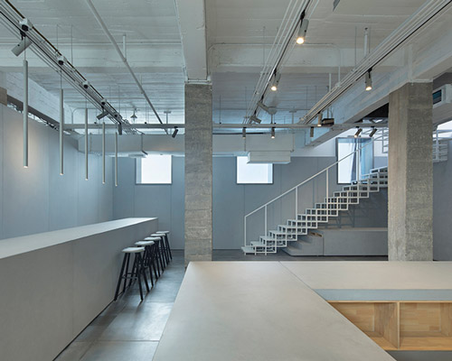 infinity nide designs event space in beijing exploring original nature of materiality
