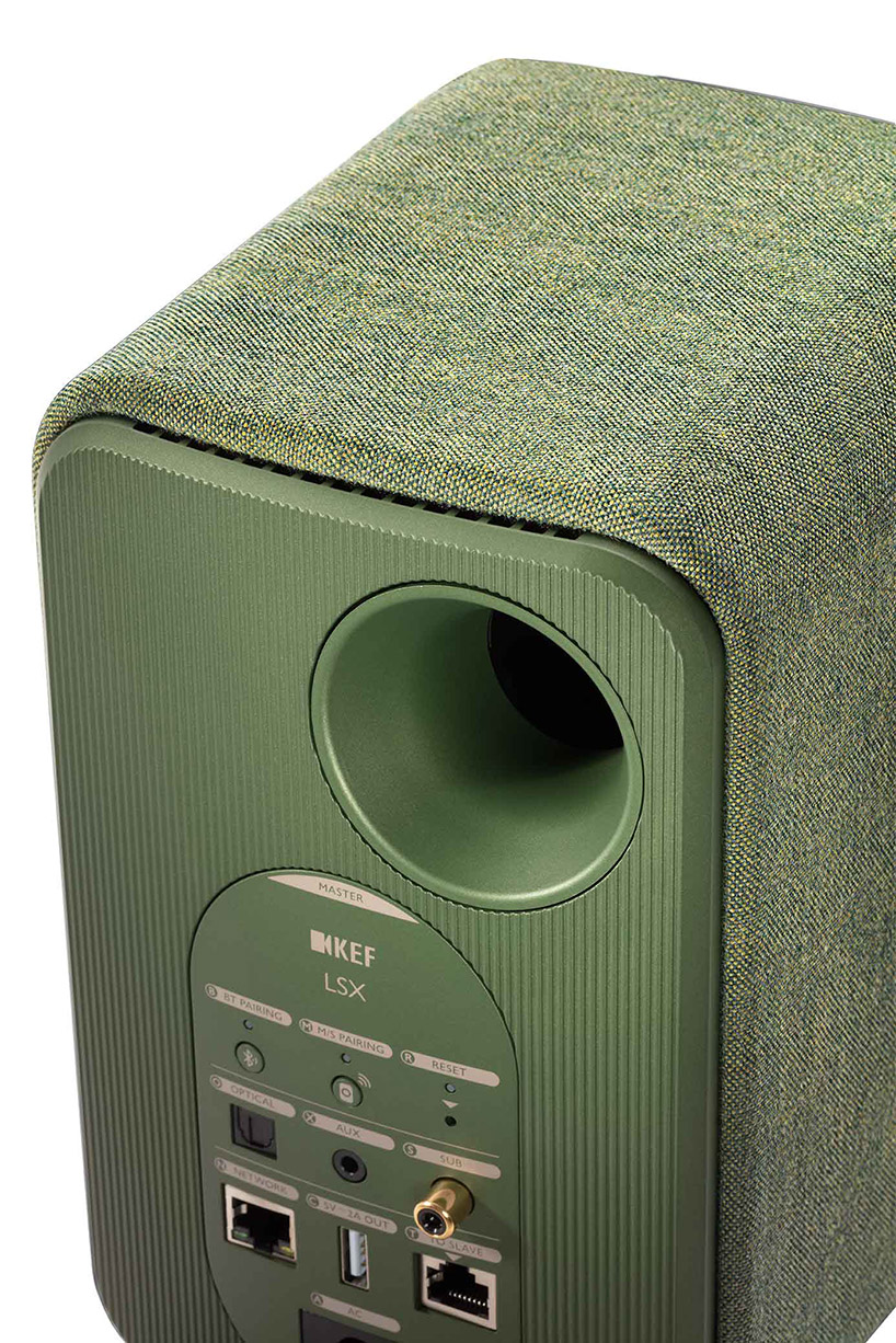 michael young's LSX for KEF is a high-end kit packed with a user-friendly wireless system designboom